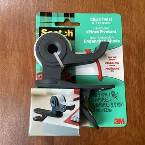 Scotch Clip & Twist Dispenser New
